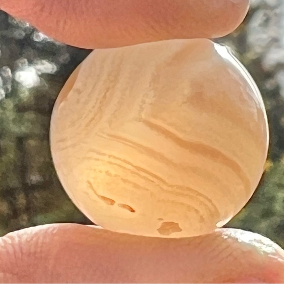 Flower Agate Sphere, 10g, Wandering Bunny LLC - Picture 5 of 11